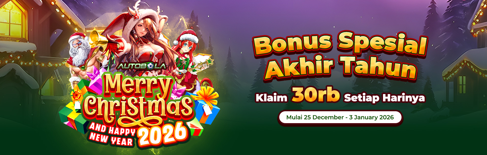 Bonus Spesial Akhir Tahun